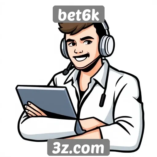 Suporte ao cliente no site bet6k