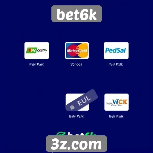 Explorando as opções de pagamento disponíveis no bet6k